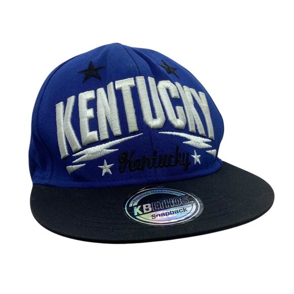 Kentucky Embroidered Snapback Hat By KBETHOS  Premium Headwear Star - Picture 1 of 7
